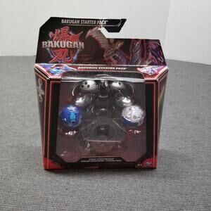 Bakugan Starter Pack Titanium Dragonoid Trox Nillious Battle League Toy 30717FWs